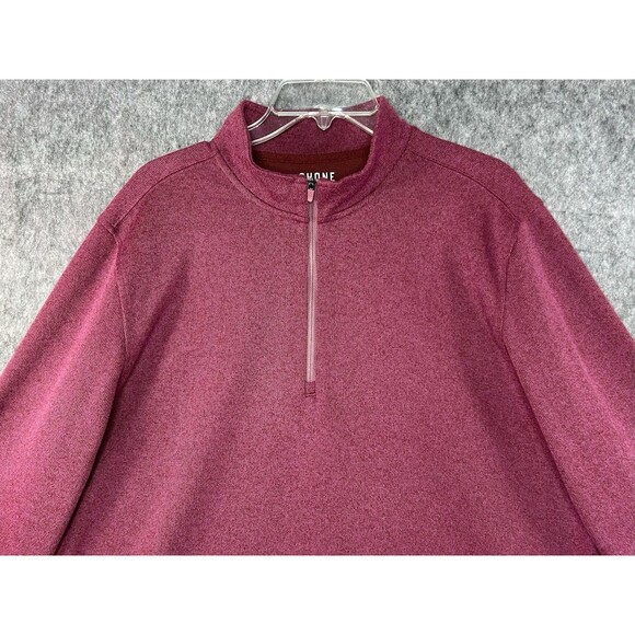 Rhone Sweater Men's Size XL Red Commuter 1/4 Zip Performance Golf Long Sleeve - Picture 2 of 7